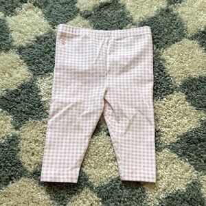 Ralph Lauren pink plaid leggings